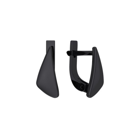 Серьги из Серебра 925 Приволжский ювелир арт. 314294, чёрный оксид.