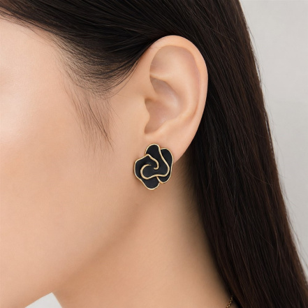 Серьги из Серебра 925 Приволжский ювелир арт. 318508, лимонное золочение.