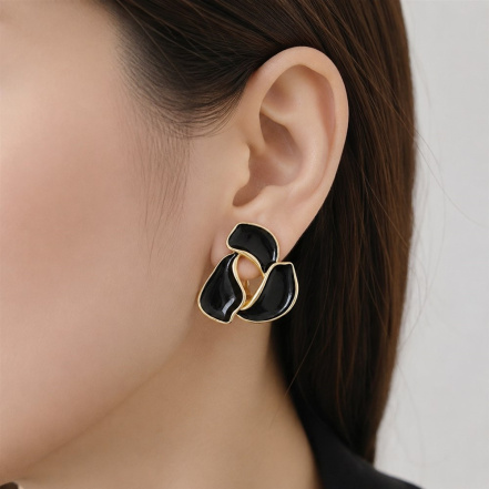 Серьги из Серебра 925 Приволжский ювелир арт. 318549, лимонное золочение.