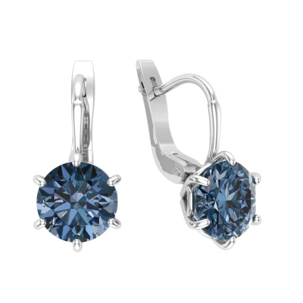 Серьги из Серебра 925 Приволжский ювелир арт. 341098-GH55, Родирование.