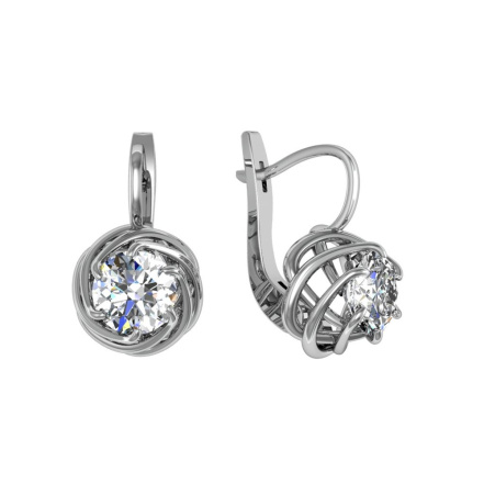 Серьги из Серебра 925 Приволжский ювелир арт. 343791-FA11, Оксид.