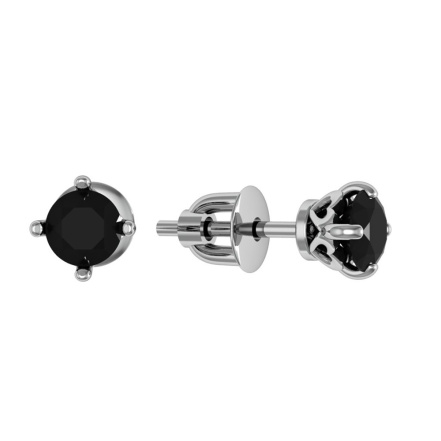 Серьги из Серебра 925 Приволжский ювелир арт. 351132-FA73, Родирование.