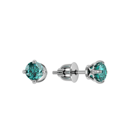 Серьги из Серебра 925 Приволжский ювелир арт. 351132-FA78, Родирование.