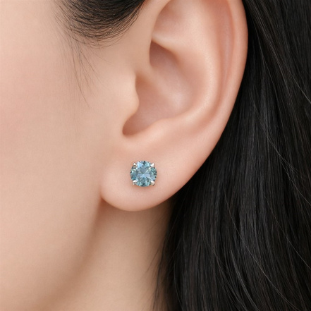 Серьги из Серебра 925 Приволжский ювелир арт. 351132-MS78, Родирование.