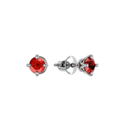 Серьги из Серебра 925 Приволжский ювелир арт. 351294-GR26, Родирование.