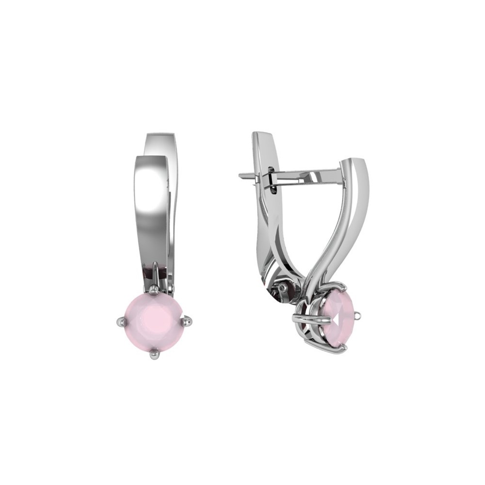 Серьги из Серебра 925 Приволжский ювелир арт. 351445-FA96, Родирование.
