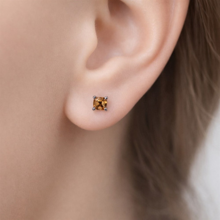 Серьги из Серебра 925 Приволжский ювелир арт. 354294-CT20, чёрный оксид.