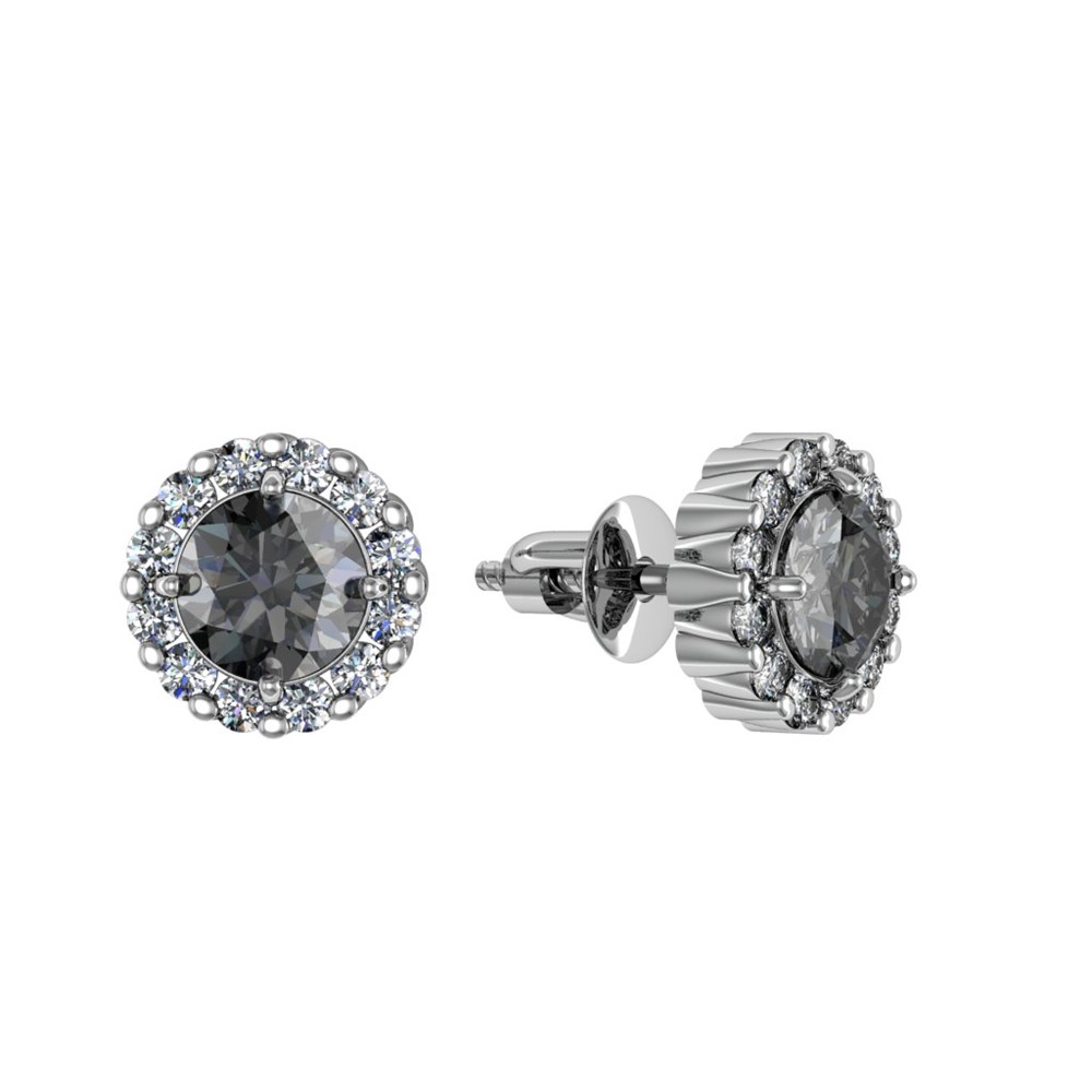 Серьги из Серебра 925 Приволжский ювелир арт. 371267-FA11GH73, Родирование.