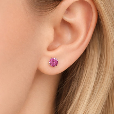 Серьги из Серебра 925 Приволжский ювелир арт. 371276-MS46, Родирование.