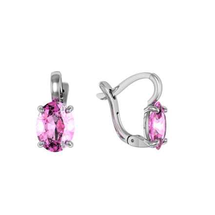 Серьги из Серебра 925 Приволжский ювелир арт. 381598-FA46, Родирование.