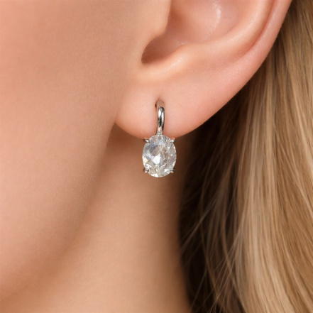 Серьги из Серебра 925 Приволжский ювелир арт. 381598-FA97, Родирование.