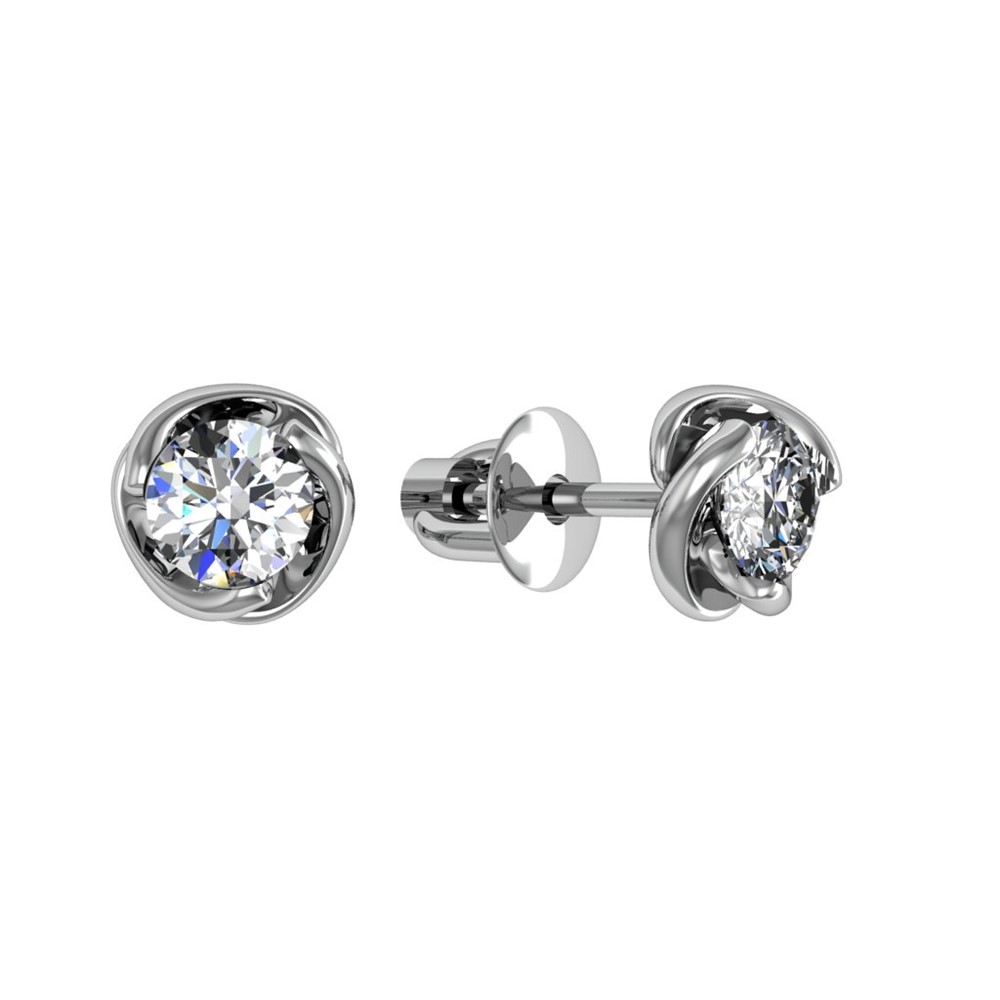 Серьги из Серебра 925 Приволжский ювелир арт. 391521-FA11, Родирование.
