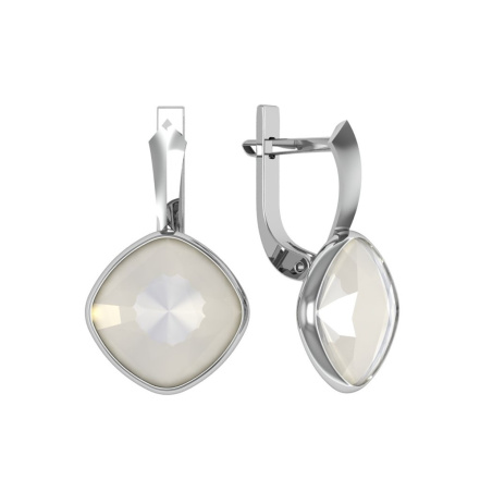 Серьги из Серебра 925 Приволжский ювелир арт. 391911-SW33, Родирование.