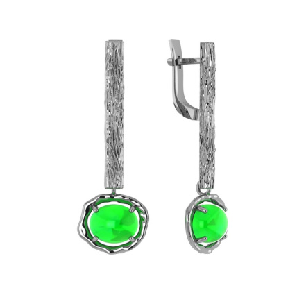 Серьги из Серебра 925 Приволжский ювелир арт. 393639-HP, Оксид.