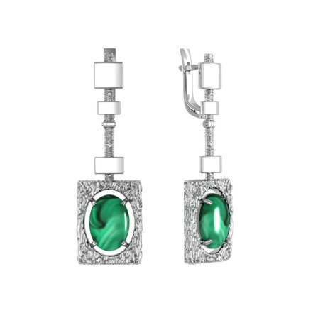 Серьги из Серебра 925 Приволжский ювелир арт. 393704-ML, Оксид.
