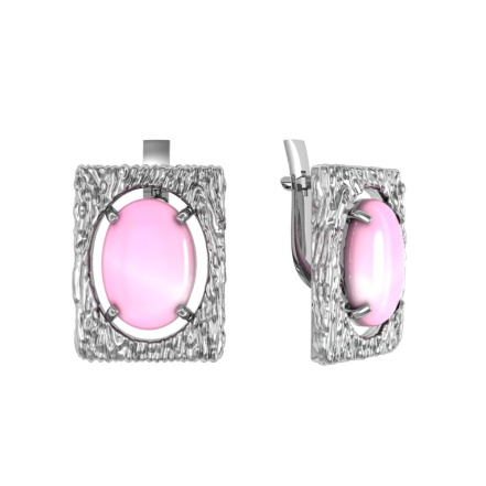 Серьги из Серебра 925 Приволжский ювелир арт. 393776-KR46, Оксид.