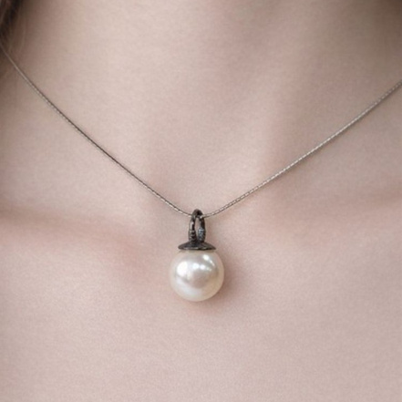 Подвеска из Серебра 925 Приволжский ювелир арт. 404046-ZM07, чёрный оксид.