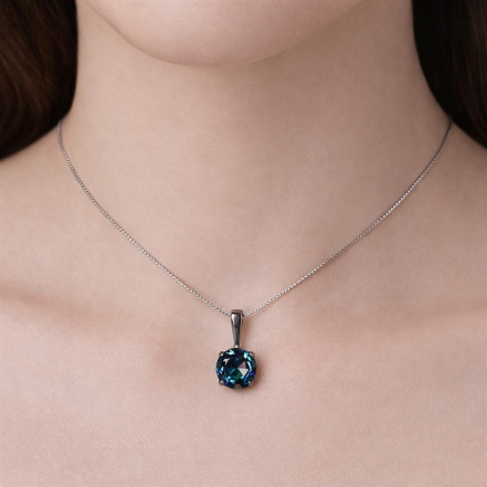 Подвеска из Серебра 925 Приволжский ювелир арт. 404861-GH19, чёрный оксид.