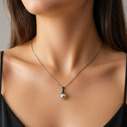 Подвеска из Серебра 925 Приволжский ювелир арт. 414282-ZM54, чёрный оксид.