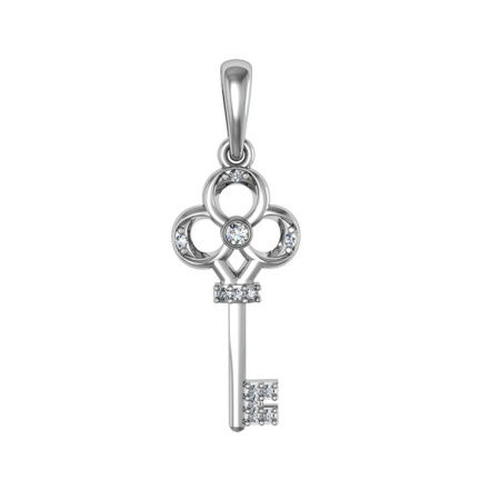 Подвеска из Серебра 925 Приволжский ювелир арт. 441120-FA11, Родирование.