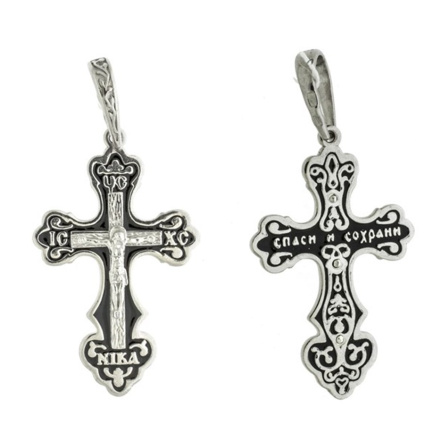 Подвеска из Серебра 925 Приволжский ювелир арт. 441165, Родирование.