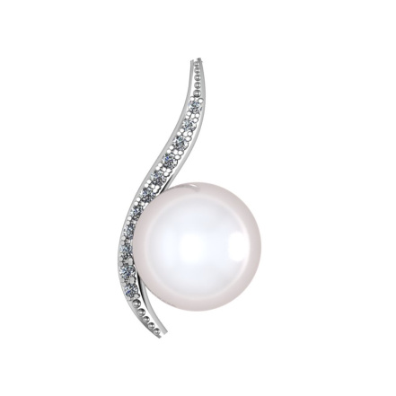 Подвеска из Серебра 925 Приволжский ювелир арт. 471410-FA11ZM07, Родирование.