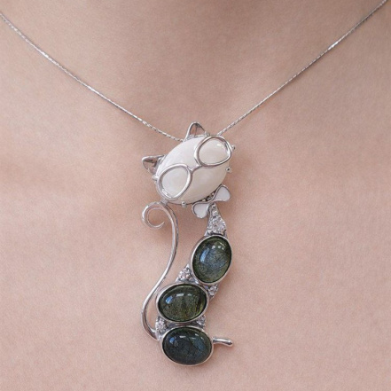 Подвеска из Серебра 925 Приволжский ювелир арт. 471855-MIX676, Родирование.