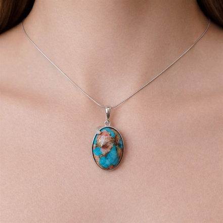 Подвеска из Серебра 925 Приволжский ювелир арт. 491311-FA11UB, Родирование.