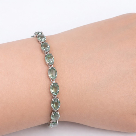 Браслет из Серебра 925 Приволжский ювелир арт. 611337-PZ22, Родирование.