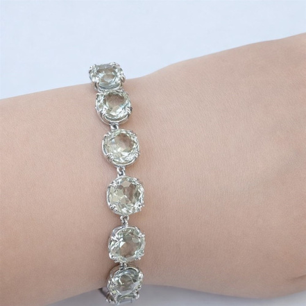 Браслет из Серебра 925 Приволжский ювелир арт. 631164-PZ, Родирование.