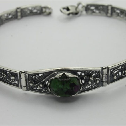 Браслет из Серебра 925 Приволжский ювелир арт. 633028-CZ, Оксид.