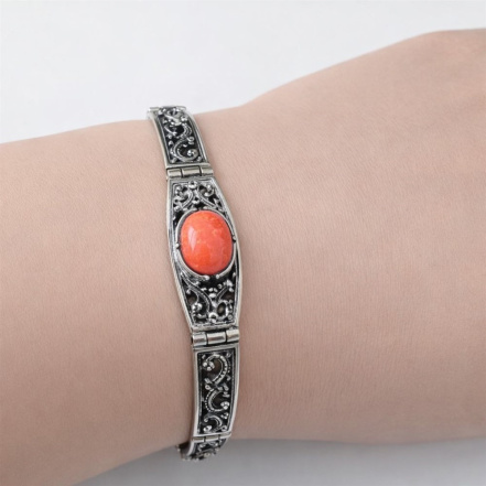 Браслет из Серебра 925 Приволжский ювелир арт. 633028-KR42, Оксид.