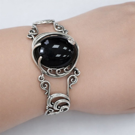 Браслет из Серебра 925 Приволжский ювелир арт. 633083-AG73, Оксид.